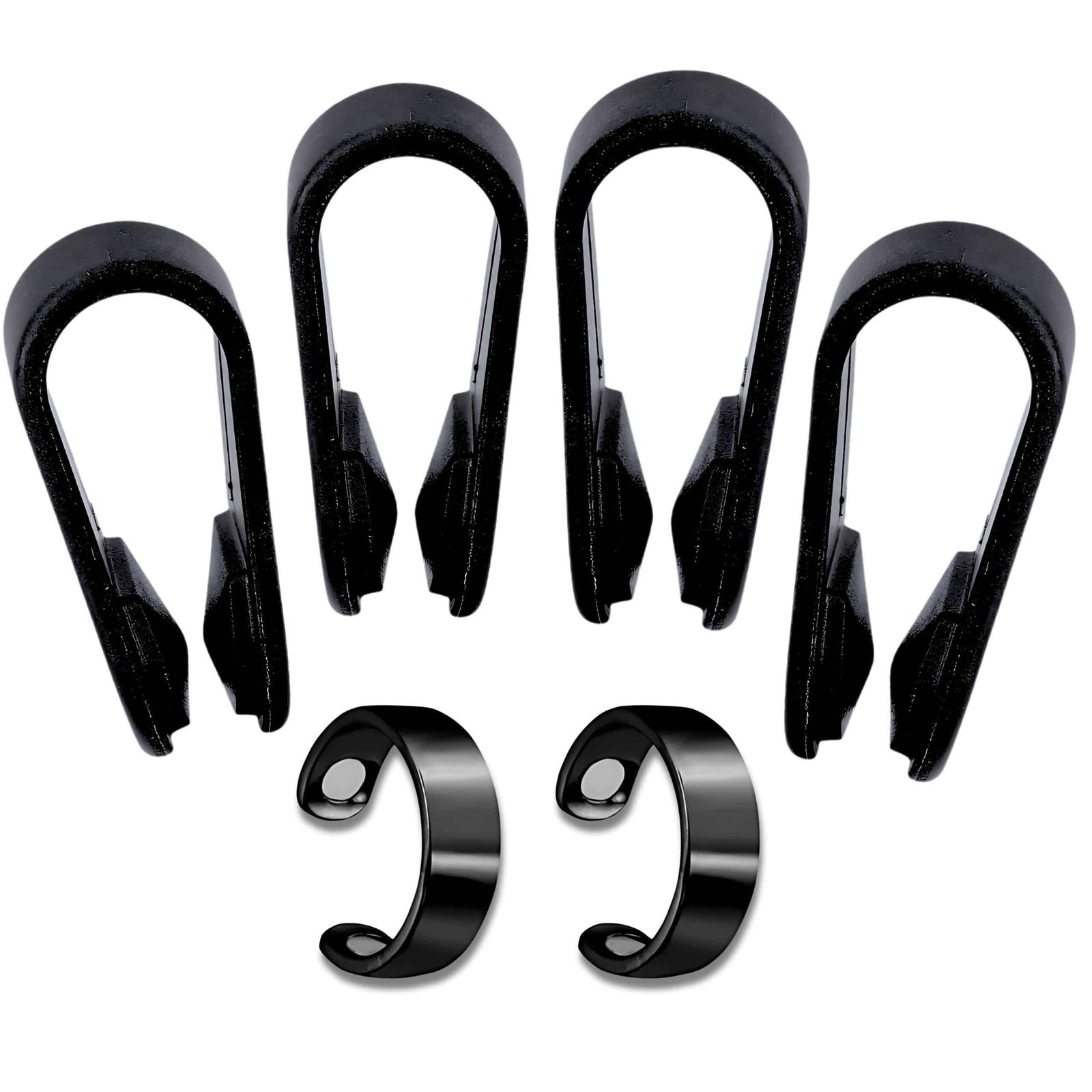 Magnetic Therapy Ring & Acupressure Clip Combo – Pain Relief & Sugar Control Set (Pack of 6)